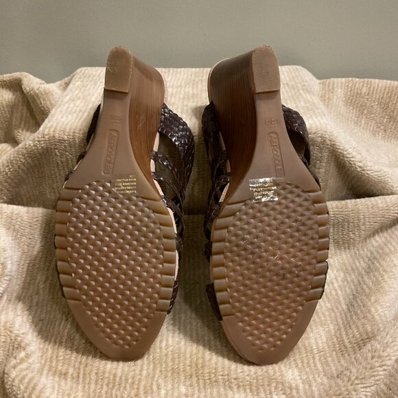Aerosoles Wedge Heel Sandals - Size 11M Shoes - Picture 4 of 4
